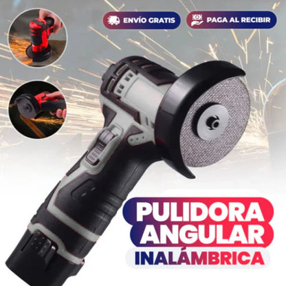 PULIDORA,CORTADORA,AMOLADORA ANGULAR INALÁMBRICA