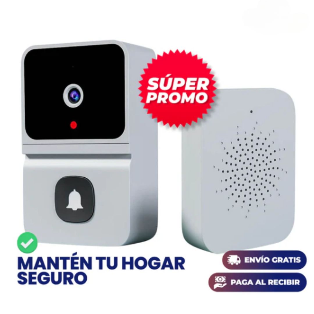 TIMBRE INALÁMBRICO WIFI CON CAMARA HD
