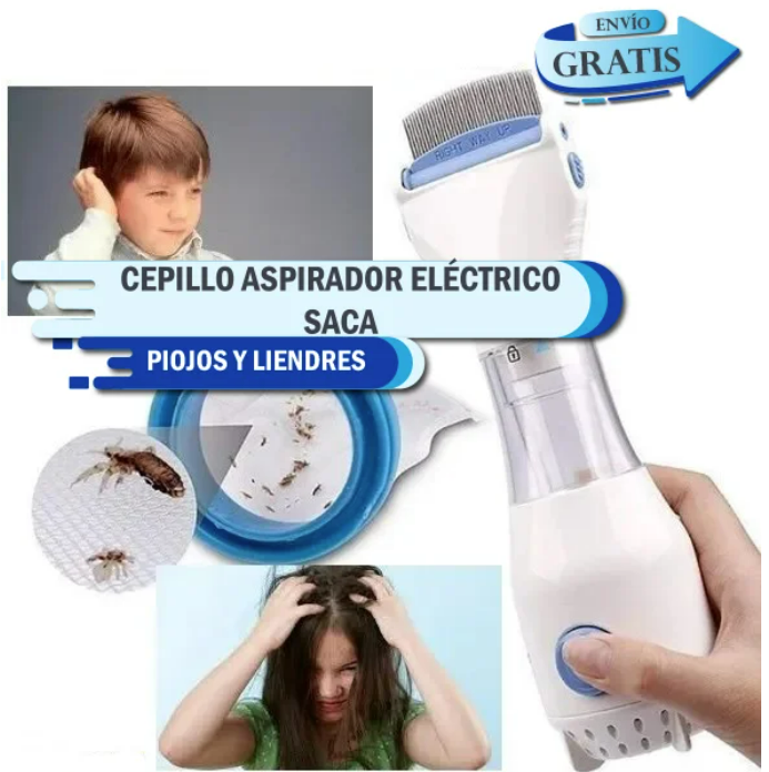 CEPILLO ELÉCTRICO ANTI PIOJOS