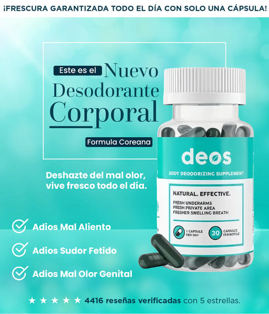DEOS| SUMPLEMENTOS DESODORANTE